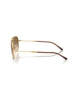 Okulary przeciwsłoneczne Ray-Ban RB 3735 57 001/51 Złoty Unisex Prostokątne
