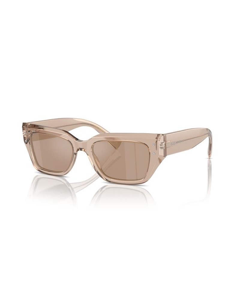 Okulary przeciwsłoneczne Dolce & Gabbana DG 4462 52 34325A Transparentne Damskie Kocie