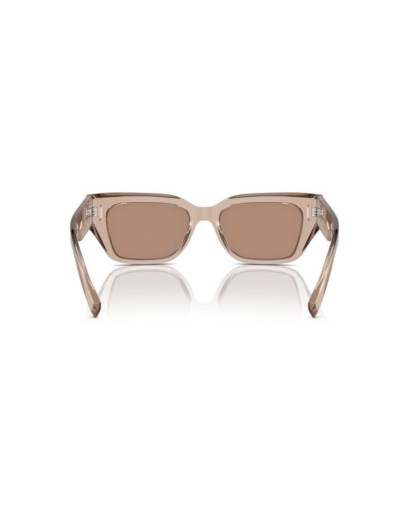 Okulary przeciwsłoneczne Dolce & Gabbana DG 4462 52 34325A Transparentne Damskie Kocie