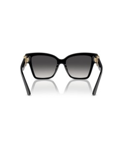 Okulary przeciwsłoneczne Dolce & Gabbana DG 4470 54 501/8G Czarne Damskie Prostokątne