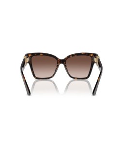 Okulary przeciwsłoneczne Dolce & Gabbana DG 4470 54 502/13 Brązowe Damskie Prostokątne