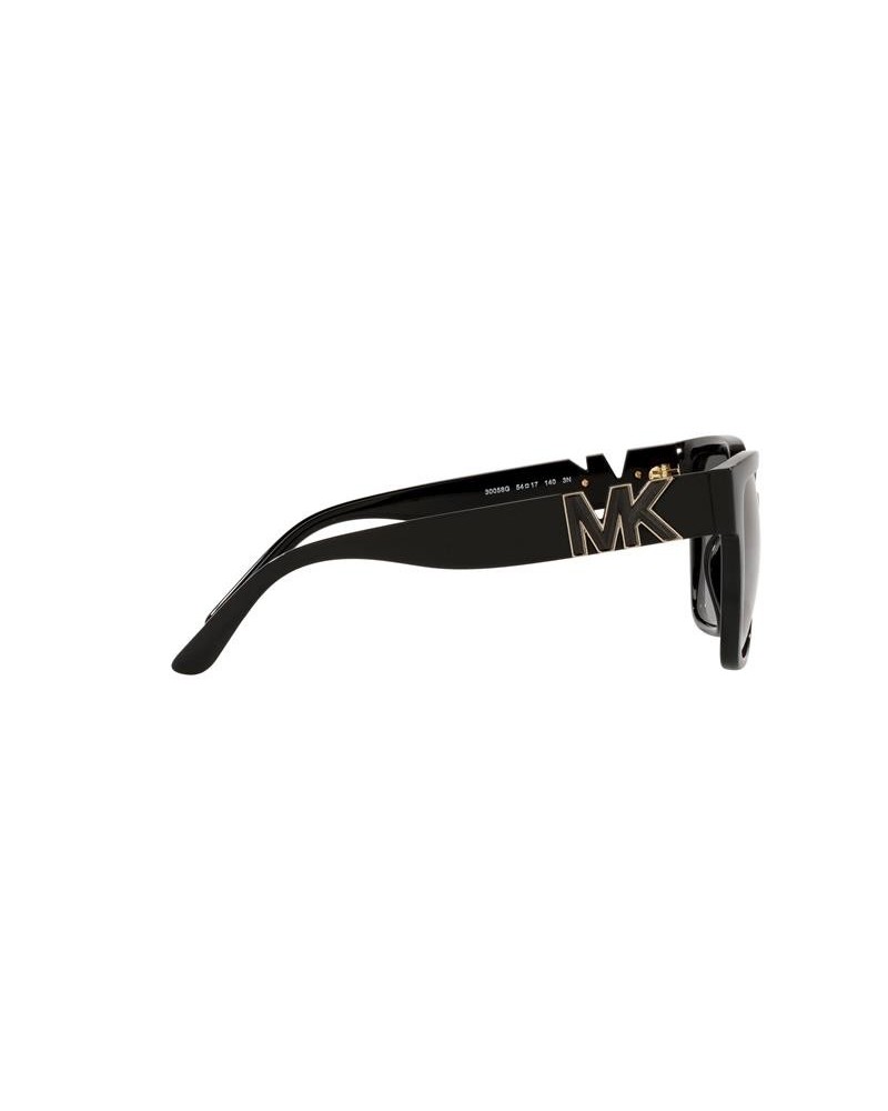 Okulary przeciwsłoneczne Michael Kors MK 2170U 54 30058G Czarne Damskie Prostokątne