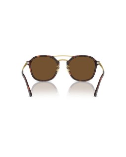 Okulary przeciwsłoneczne Persol PO 3352S 55 24/57 Brązowe Unisex Prostokątne