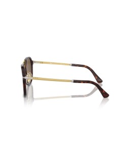 Okulary przeciwsłoneczne Persol PO 3352S 55 24/57 Brązowe Unisex Prostokątne