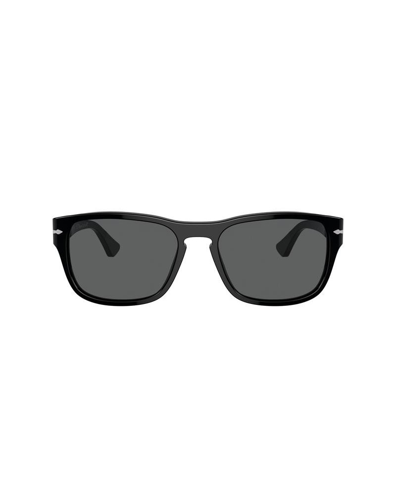 Okulary przeciwsłoneczne Persol PO 3341S 58 95/B1 Czarne Unisex Prostokątne