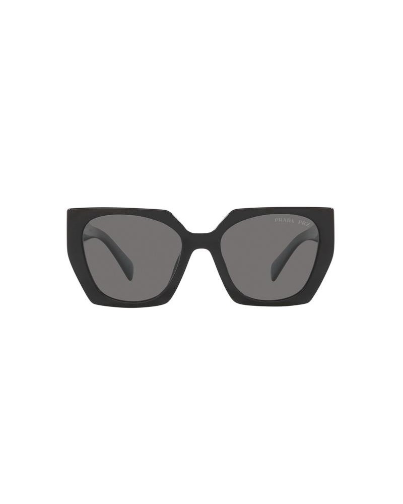 Okulary przeciwsłoneczne Prada PR 15WS 54 1AB5Z1 Czarne Damskie Prostokątne
