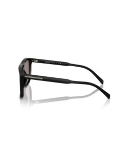 Okulary przeciwsłoneczne Prada PR A22S 56 16K30H Czarne Męskie Prostokątne