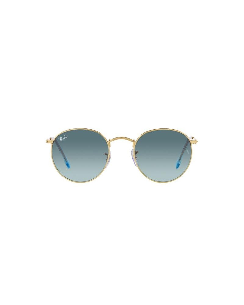 Okulary przeciwsłoneczne Ray-Ban RB 3447 53 001/3M Złoty Męskie Owalne