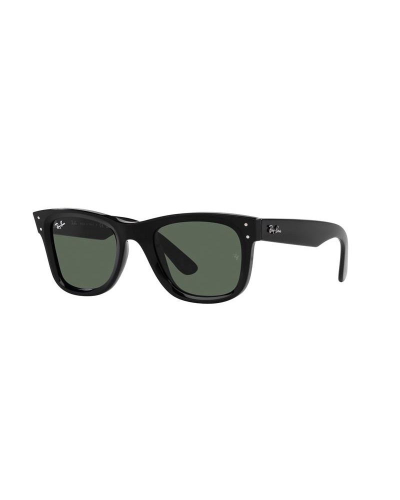 Okulary przeciwsłoneczne Ray-Ban RB R0502S 53 6677VR Czarne Unisex Prostokątne