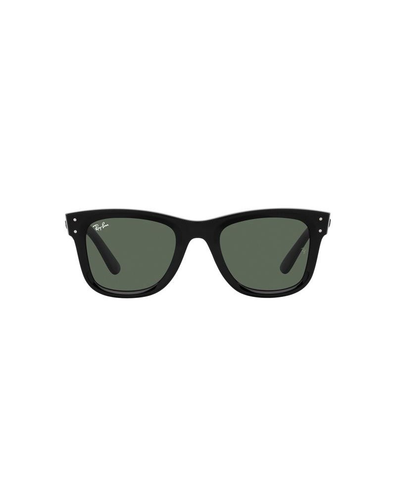 Okulary przeciwsłoneczne Ray-Ban RB R0502S 53 6677VR Czarne Unisex Prostokątne