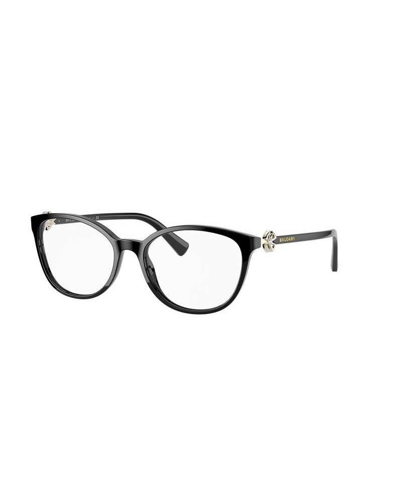 Okulary korekcyjne Bvlgari BV 4185B 54 501 Czarne Damskie Owalne