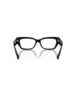 Okulary korekcyjne Dolce & Gabbana DG 3387 53 501 Czarne Damskie Prostokątne