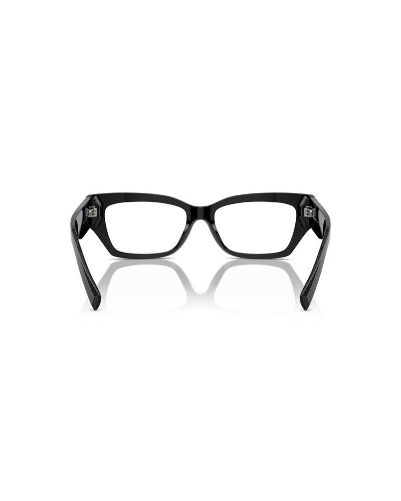 Okulary korekcyjne Dolce & Gabbana DG 3387 53 501 Czarne Damskie Prostokątne