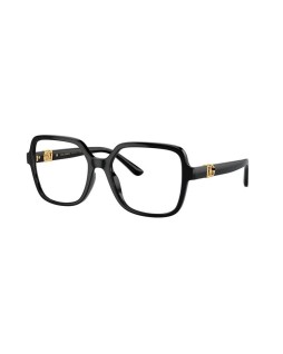 Okulary korekcyjne Dolce & Gabbana DG 5105U 55 501 Czarne Damskie Prostokątne