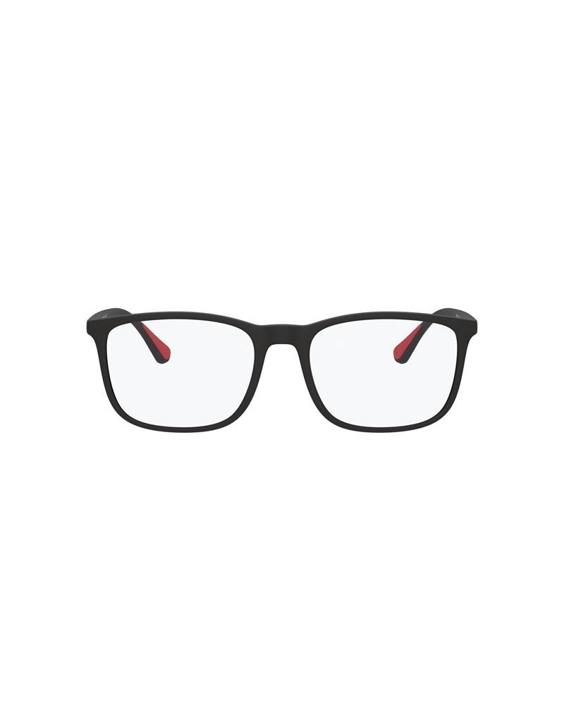 Okulary korekcyjne Emporio Armani EA 3177 55 5042 Czarne Męskie Prostokątne