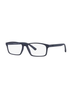 Okulary korekcyjne Emporio Armani EA 3213 56 5088 Niebieskie Męskie Prostokątne