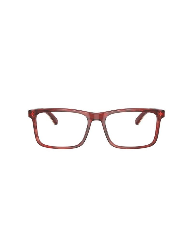 Okulary korekcyjne Emporio Armani EA 3227 56 6053 Wielokolorowe Męskie Prostokątne