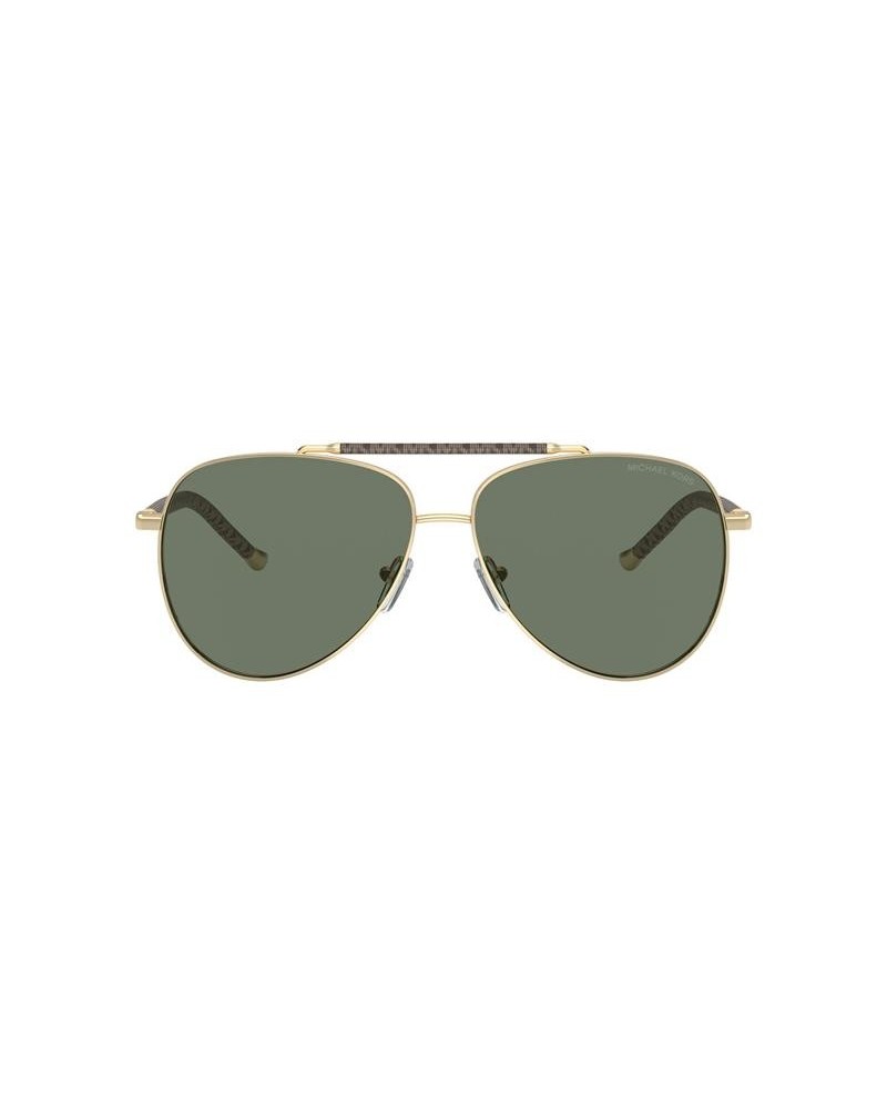 Okulary przeciwsłoneczne Michael Kors MK 1146 59 10143H Złoty Damskie Aviator