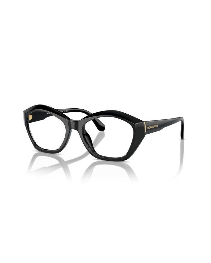 Okulary korekcyjne Michael Kors MK 4116U 53 3005 Czarne Damskie Geometryczne
