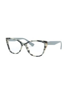 Okulary korekcyjne Miu Miu MU 04SV 54 08D1O1 Niebieskie Damskie Prostokątne