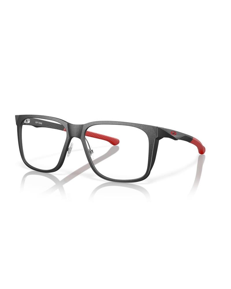 Okulary korekcyjne Oakley OX 8182 58 818204 Szare Męskie Prostokątne