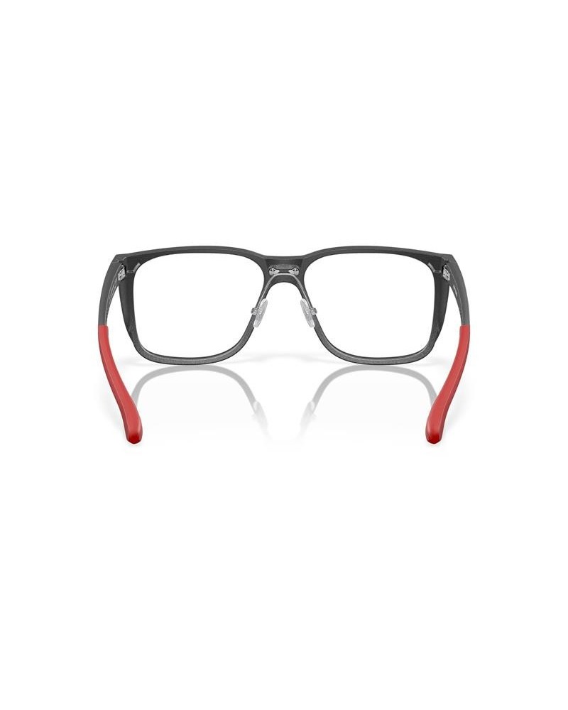 Okulary korekcyjne Oakley OX 8182 58 818204 Szare Męskie Prostokątne