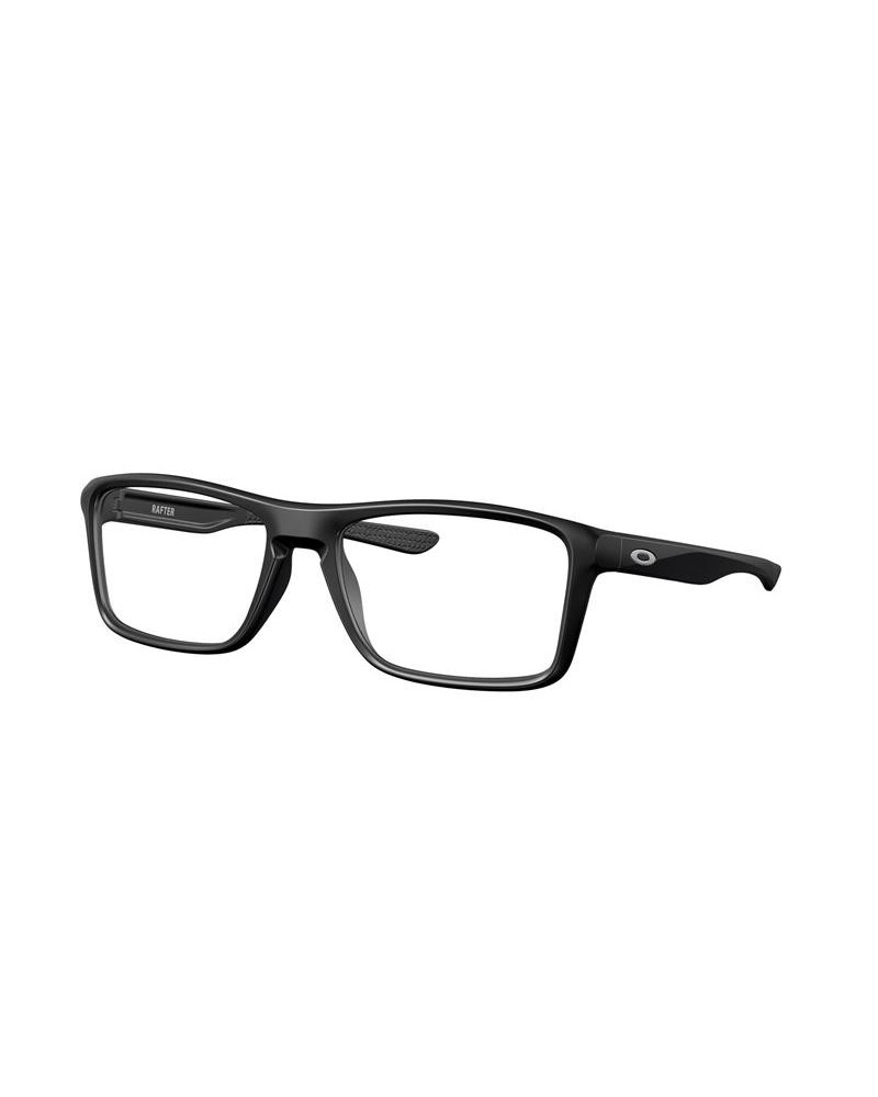 Okulary korekcyjne Oakley OX 8178 57 817801 Czarne Męskie Prostokątne