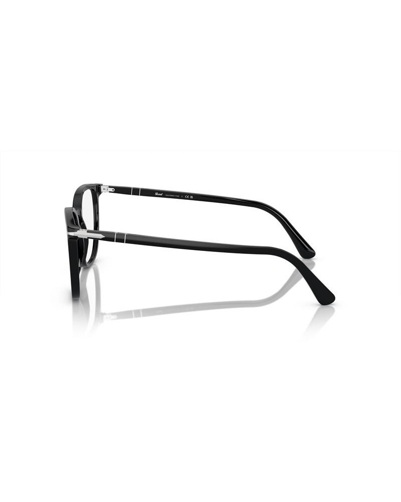 Okulary korekcyjne Persol PO 3338V 52 95 Czarne Unisex Owalne