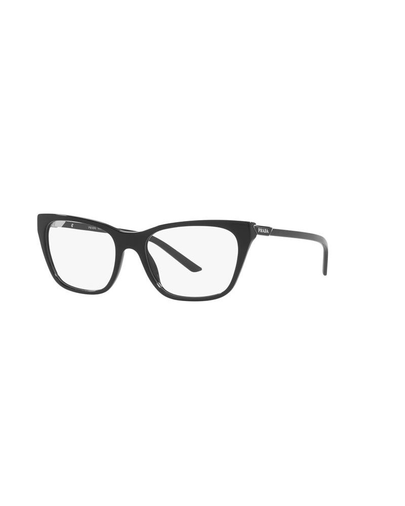 Okulary korekcyjne Prada PR 05YV 53 1AB1O1 Czarne Damskie Motylki