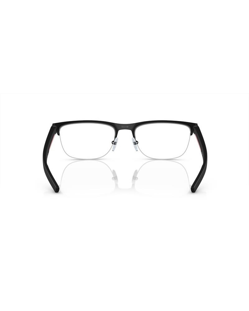 Okulary korekcyjne Prada PS 51QV 57 1BO1O1 Czarne Męskie Geometryczne