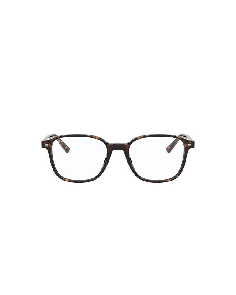 Okulary korekcyjne Ray-Ban RX 5393 47 2012 Brązowe Unisex Prostokątne