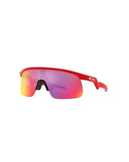 Okulary przeciwsłoneczne Oakley OJ 9010 23 901002 RESISTOR Czerwone Męskie Prostokątne