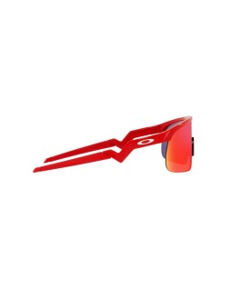 Okulary przeciwsłoneczne Oakley OJ 9010 23 901002 RESISTOR Czerwone Męskie Prostokątne