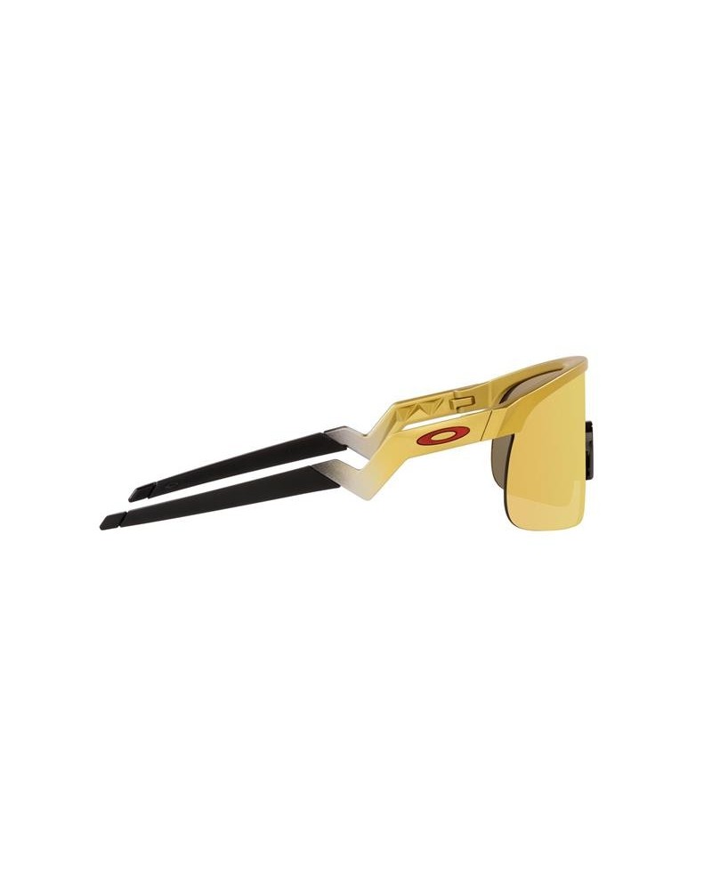 Okulary przeciwsłoneczne Oakley OJ 9010 23 901008 RESISTOR Złoty Męskie Prostokątne