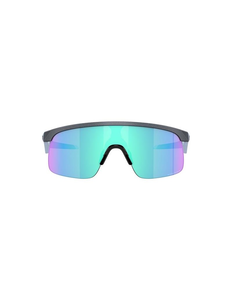 Okulary przeciwsłoneczne Oakley OJ 9010 23 901016 RESISTOR Niebieskie Męskie Prostokątne