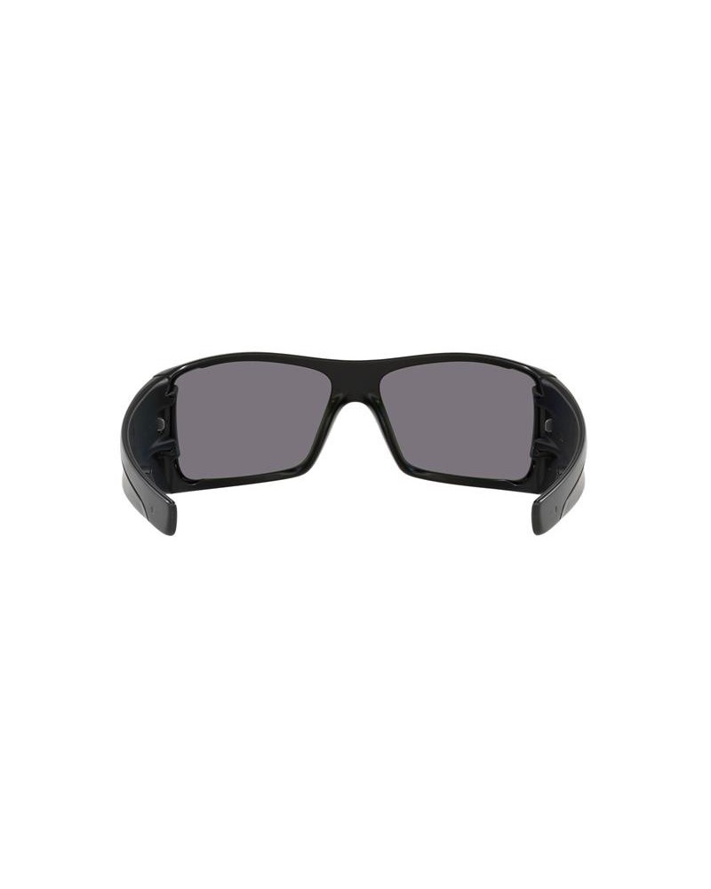 Okulary przeciwsłoneczne Oakley OO 9101 27 910168 BATWOLF Czarne Męskie Prostokątne