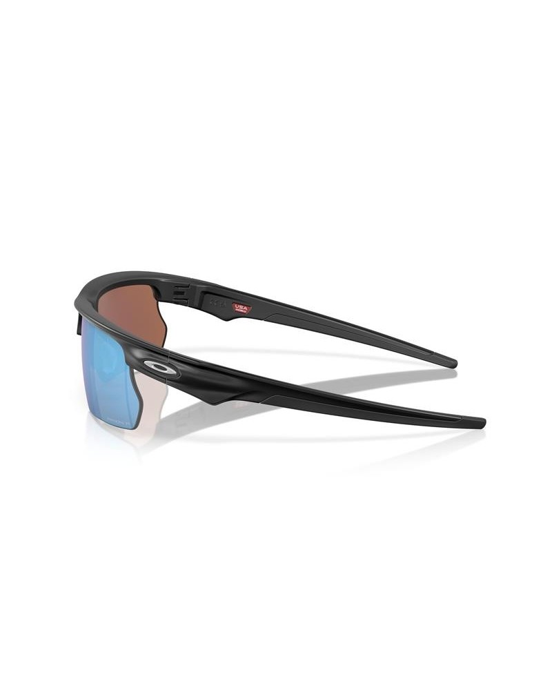 Okulary przeciwsłoneczne Oakley OO 9400 68 940009 BISPHAERA Czarne Unisex Prostokątne