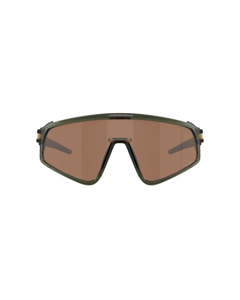 Okulary przeciwsłoneczne Oakley OO 9404 35 940403 LATCH PANEL Zielone Unisex Prostokątne