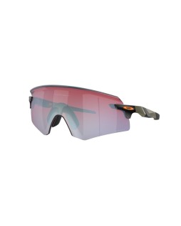 Okulary przeciwsłoneczne Oakley OO 9471 36 947123 Zielone Męskie Prostokątne
