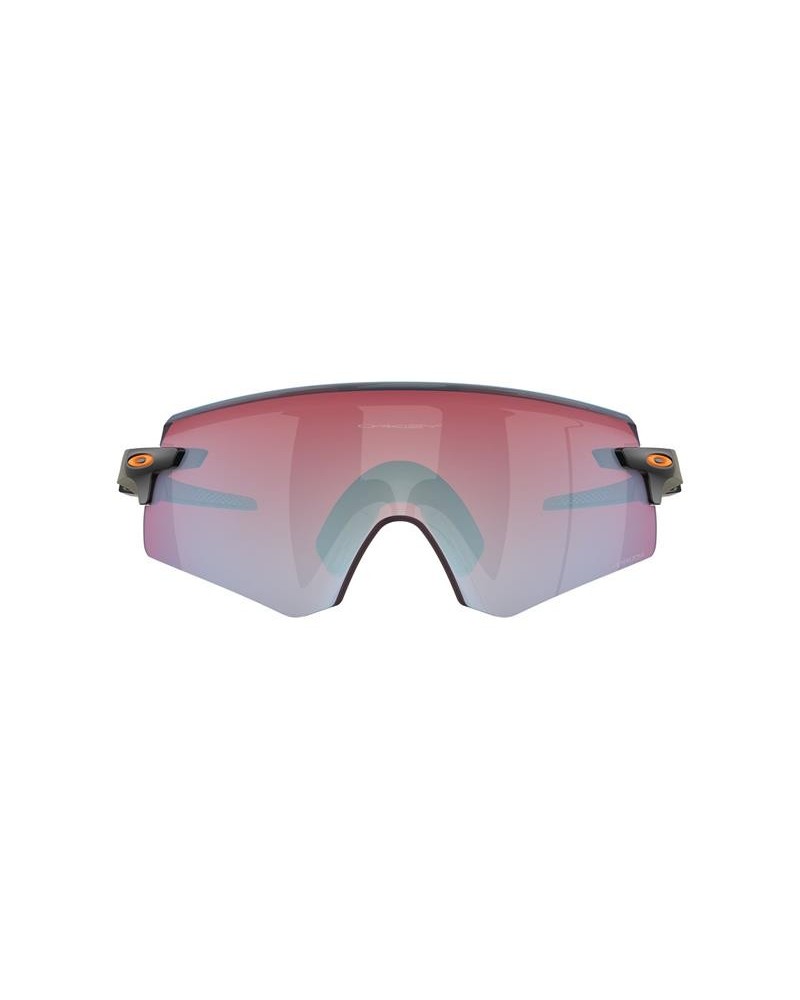 Okulary przeciwsłoneczne Oakley OO 9471 36 947123 Zielone Męskie Prostokątne