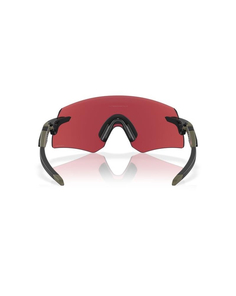 Okulary przeciwsłoneczne Oakley OO 9471 36 947123 Zielone Męskie Prostokątne
