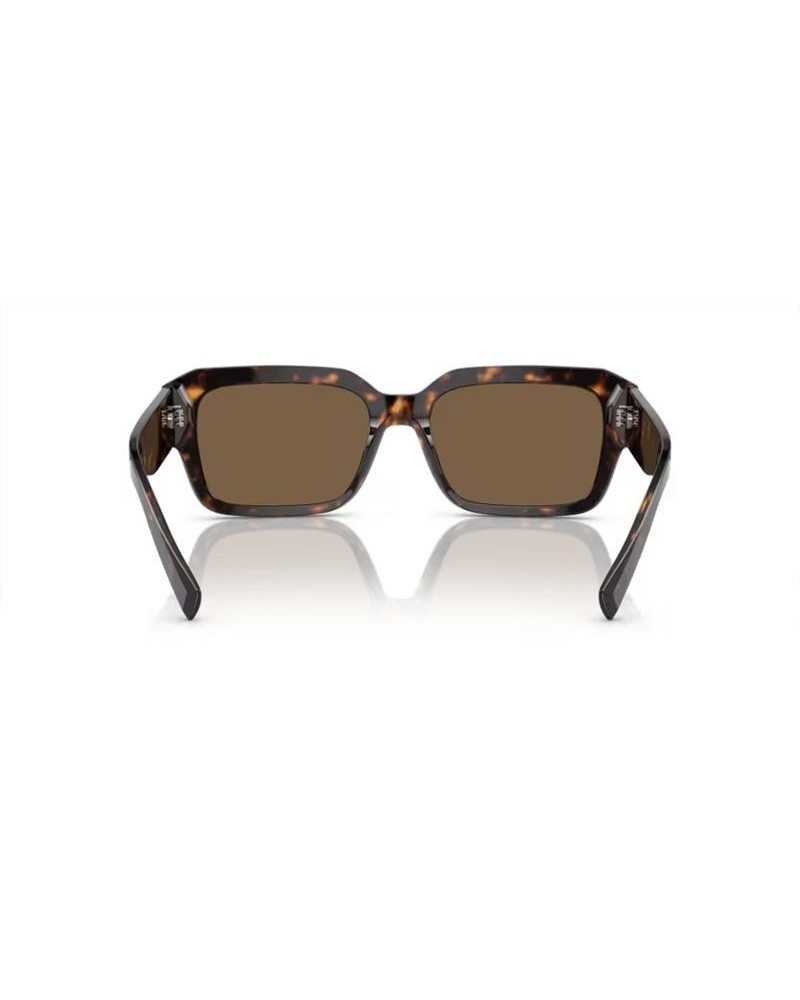 Okulary przeciwsłoneczne Dolce & Gabbana DG 4460 56 502/73 Brązowe Męskie Prostokątne