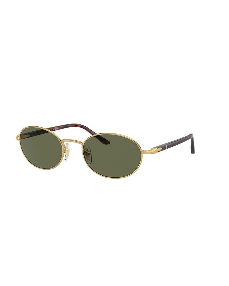 Okulary przeciwsłoneczne Persol PO 1018S 52 515/58 Złoty Unisex Owalne