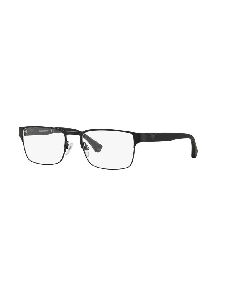 Okulary korekcyjne Emporio Armani EA 1027 55 3001 Czarne Męskie Prostokątne