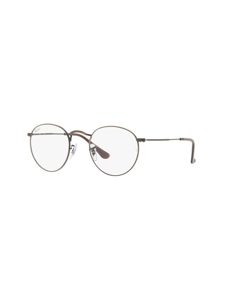 Okulary korekcyjne Ray-Ban RX 3447V 50 3120 Brązowe Unisex Owalne