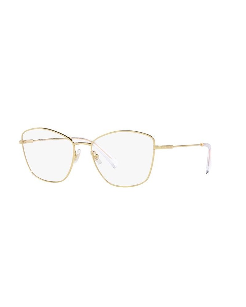 Okulary korekcyjne Miu Miu MU 52UV 56 5AK1O1 Złoty Damskie Motylki
