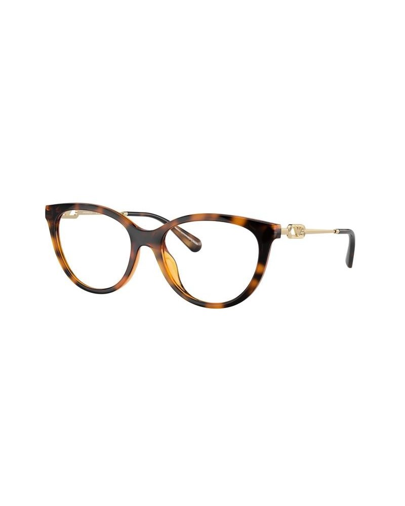 Okulary przeciwsłoneczne Emporio Armani EA 4213U 53 50261W Wielokolorowe Damskie Kocie