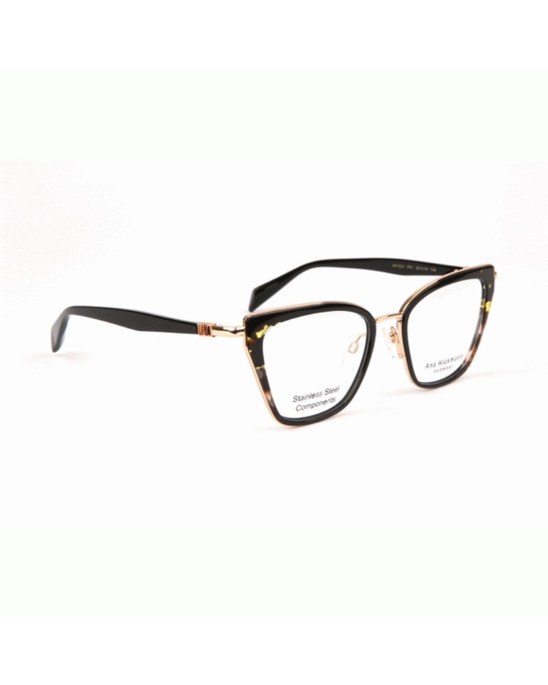 Okulary korekcyjne Ana Hickmann AH 1521 P01 Wielokolorowe Damskie Owalne