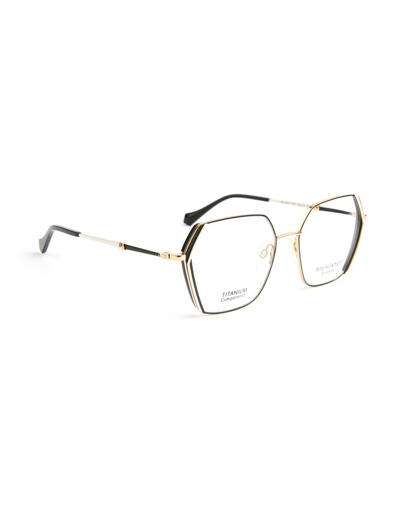 Okulary korekcyjne Ana Hickmann AH 1461T P01 Wielokolorowe Damskie Prostokątne