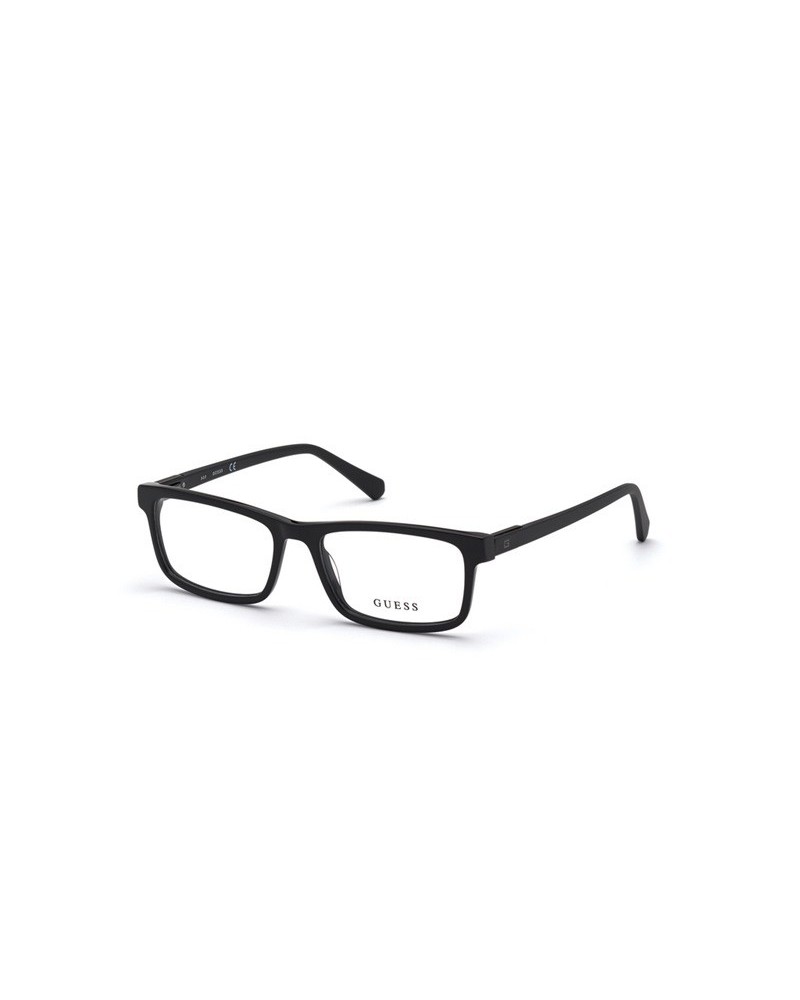 Okulary korekcyjne Guess GU 50015 56 001 Czarne Damskie Prostokątne